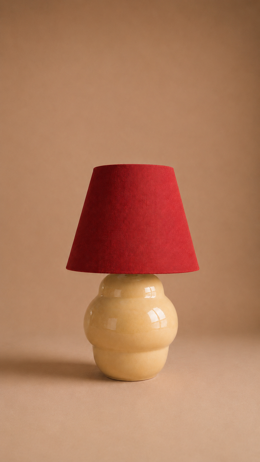 Pepa Pistache + Pantalla Lino Terracota