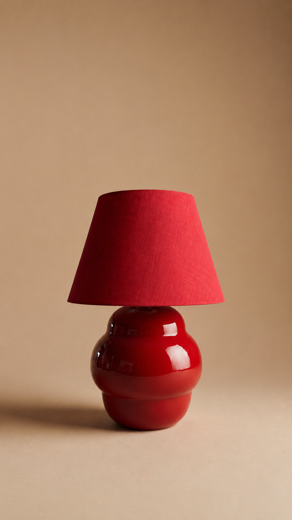 Pepa Rojo + Pantalla Lino Rojo