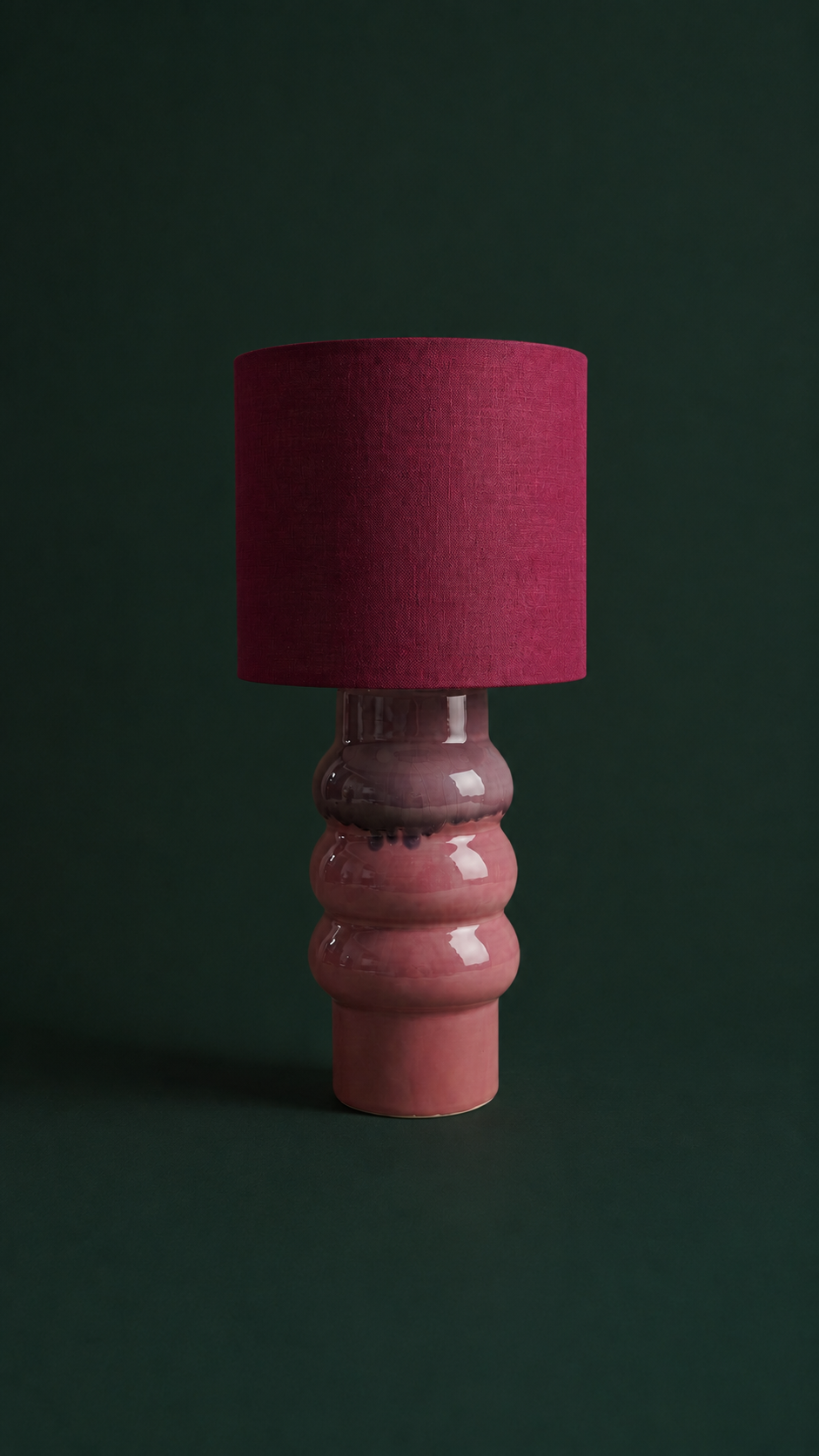 Toña Lila Efecto Escurrido + Pantalla Lino Vino
