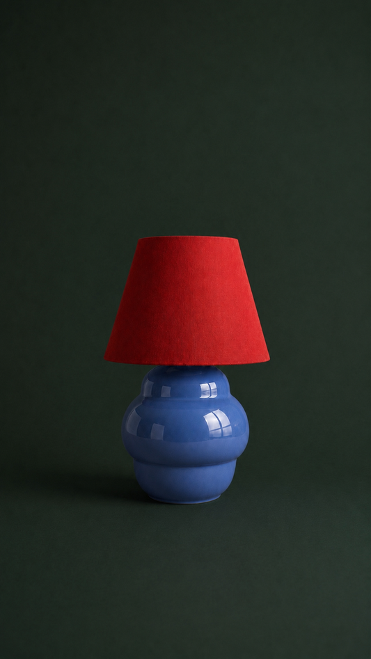 Pepa Blueberry + Pantalla Lino Terracota